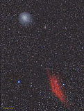 Comet Holmes & the California Nebula