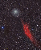 Comet Holmes / California Nebula Encounter