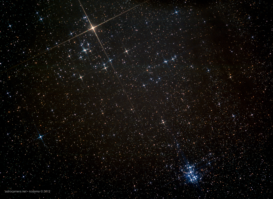 Hyades and Peiades