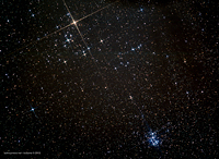 Hyades and Pleiades