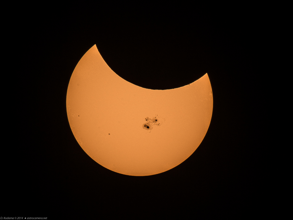 October, 2014 Partial Solar Eclipse