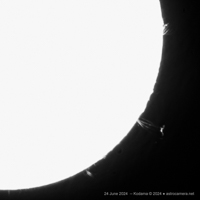 Solar Prominence Animation